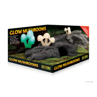Exo Terra Schuilplaats Glow Mushrooms - Ornamenten - 23x14x10 cm Natuurlijk