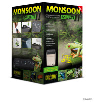 Exo Terra Monsoon Multi Ii - Beregeningspompen - 22x22x33 cm 8 l Zwart