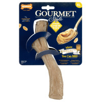 Nylabone Gourmet Stick Pindakaas - Hondenspeelgoed - Large