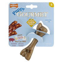 Nylabone Puppy Gourmet Femur - Hondenspeelgoed - Bacon Small