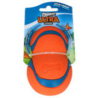 Chuckit Ultra Tumbler - Hondenspeelgoed - Ø7.5 cm Oranje Blauw
