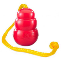 Kong Classic Rope Rood - Hondenspeelgoed - Medium