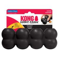 Kong Extreme Goodie Ribbon Zwart - Hondenspeelgoed - M