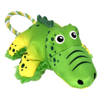 Kong Cozie Tuggz Alligator - Hondenspeelgoed - M/L