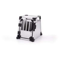 Trixie Vervoersbox Auto Lichtgrijs - Autohondenbench - 48x57x64 cm