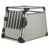 Trixie Vervoersbox Auto Lichtgrijs - Autohondenbench - 63x65x90 cm