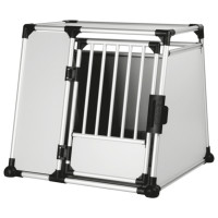 Trixie Vervoersbox Auto - Autohondenbench - 94x87x93 cm Lichtgrijs Xl