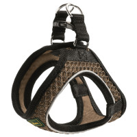 Hunter Harnas Hilo Comfort Bruin - Hondenharnas - Xxs/Xs 30-35/33-36 Cm