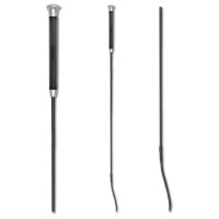 Waldhausen Luxe Dressuurzweep Met Gelgrip Zwart - Rijbenodigdheden - 100 cm Met Gelgrip