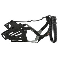 Trixie Muzzle Flex Muilkorf Zwart - Hondenopvoeding - M