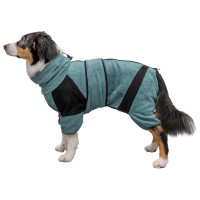 Trixie Honden Badjas Petrol - Hondenkleding - 30 cm