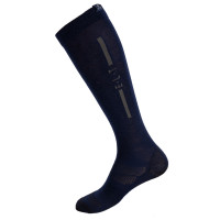 Elt Paardrijsokken Merino Dark Navy&Donkergrijs - Ruiteraccessoires - M