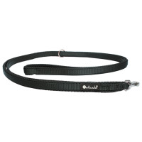 Petlando Trainingslijn Mesh Zwart - Hondenriem - 230x2.5 cm