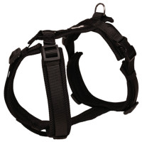 Petlando Y-Tuig Mesh Zwart - Hondenharnas - S 34-62/44-60 Cm