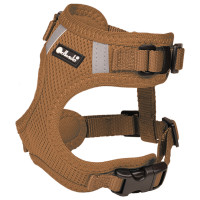 Petlando Hondenharnas Mesh Vest Cognac - Hondentuig - Xs 18-26/32-41 Cm