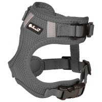 Petlando Hondenharnas Mesh Vest Antraciet - Hondentuig - L 37-44/50-68 Cm