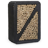 Wildbird Insectenhotel Salina 27x19x20 cm - Nestkast - Zwart