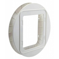 Sureflap Montageadapter Voor Huisdierluik - Kattenluik - Wit
