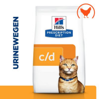 12kg c/d Multicare Urinary Care kattenvoer met Kip zak Hill's PRESCRIPTION DIET