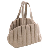 Flamingo Draagtas Gladys - Hondendraagtas - 58x32x34 cm Beige