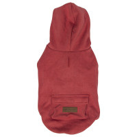 Animal Boulevard Outerwear Capuchon - Hondenkleding - 82x55 cm Bordeaux M/L