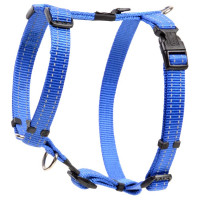Rogz Utility Tuig Blauw - Hondenharnas - S 23-37x1.1 Cm