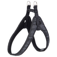 Rogz Utility Fast Fit Tuig Zwart - Hondenharnas - 58 cm