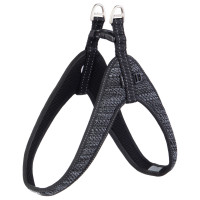 Rogz Utility Fast Fit Tuig Zwart - Hondenharnas - 63 cm