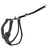 Rogz Utility Stop Pull Tuig Zwart - Hondenharnas - L 45-75x2.0 Cm
