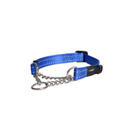 Rogz Utility Sliphalsband Ketting Blauw - Hondenhalsband - S 24-36x1.1 Cm