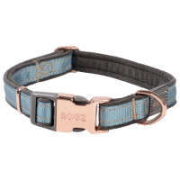 Rogz Urban Halsband Turquoise&Grijs&Rosé - Hondenhalsband - M