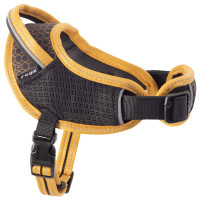 Rogz Air Tech Sport Tuig Zwart&Oker - Hondenharnas - S