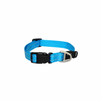 Rogz Utility Halsband Turquoise - Hondenhalsband - L 34-56x2.0 Cm
