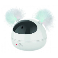 Mpets Interactief Speelgoed Polaris - Kattenspeelgoed - Ø10x9 cm Wit Interactief