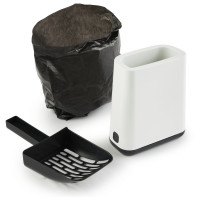 Rotho Mypet Cleaning Set Horizon - Kattenbak - 16.2x9.1x29 cm Blauw Antraciet