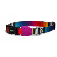 Zee.Dog Halsband Prisma Multi-Color - Hondenhalsband - 31-43x1.5 Cm