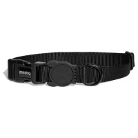 Zee.Dog Halsband Gotham Zwart - Hondenhalsband - 45-70x2.5 Cm