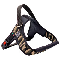 Tre Ponti Primio Plus - Hondentuig - Camouflage 80-100 Cm 30/40 Kg