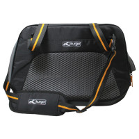 Kurgo Explorer Carrier - Hondenautoaccessoire - 51x25x29 cm Zwart Oranje Suitable For Dogs Up To 9 Kg L