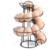 Gaun Eierrekje - Kip Accessoires - 18x18x26 cm Zwart