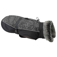 Dgs Meteor Aspen Parka Winter Jas - Hondenkleding - 51 cm Zwart
