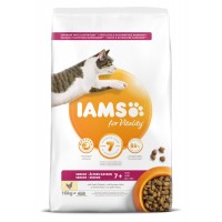 10kg Iams Cat Mature/Senior Chicken 