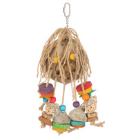 Adori Coconut Zombie - Vogelspeelgoed - 46x16x16 cm Multi-Color
