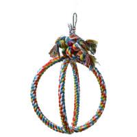 Adori Cotton Sphere - Vogelspeelgoed - 18x1 cm Multi-Color