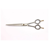 Jean Peau Schaar Gebogen 475-70 G - Hondenvachtschaar - 7 inch Gebogen