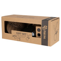 District 70 Gift Set - Kattenspeelgoed - 22x9.5x8.5 cm Bruin 3 stuks