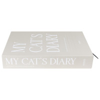 District 70 Diary Coffee Table Book - Kattenspeelgoed - 36x25x6 cm Grijs