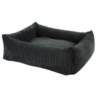 Wooff Cocoon Rib Antraciet - Hondenmand - 70x60x20 cm