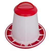 Olba Voersilo Plastic Rood - Voerbak - 1 kg