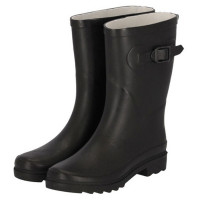 Xq Footwear Dames Regenlaars Riem Rubber Zwart - Laarzen - 41